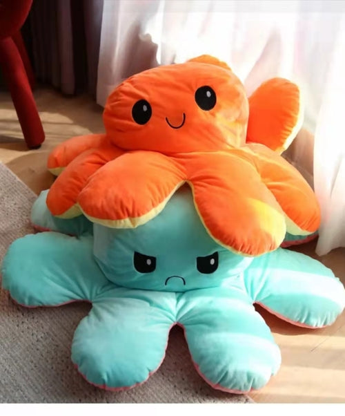 BIG Flip Octopus Plushie