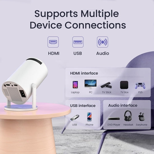 Smart Projector – 120” Display