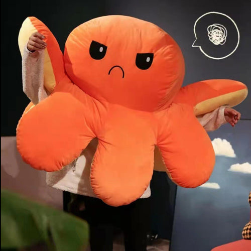 BIG Flip Octopus Plushie