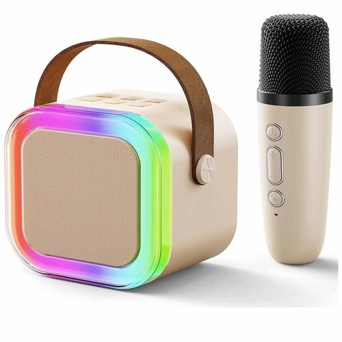 Mini Karaoke Speaker and Microphone