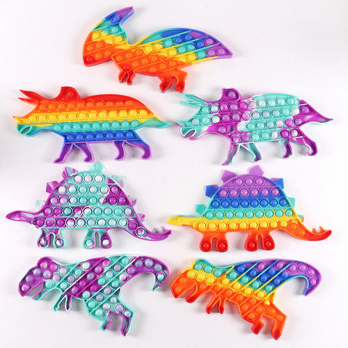 Jumbo Dinosaur Pop Fidget Toys